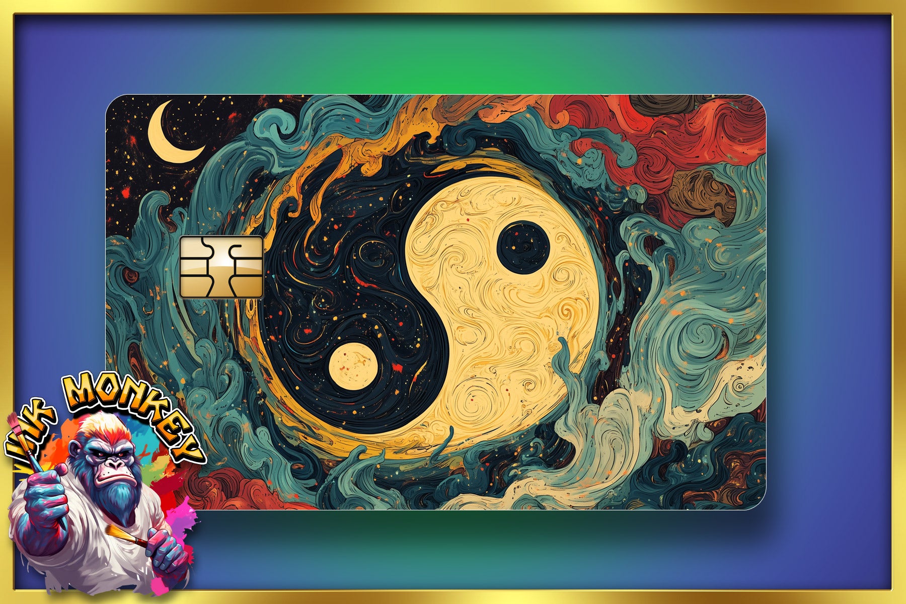 Yin & Yang - Credit Card Wrap